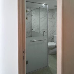 Pintu Geser Kamar Mandi, partisi kaca kamar mandi