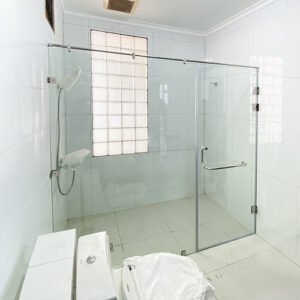 Swing Door Kamar Mandi, partisi kaca kamar mandi