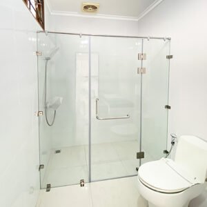 Sekat Kaca Kamar Mandi, partisi kaca kamar mandi