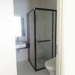 Kaca Sekat Shower, partisi kaca kamar mandi