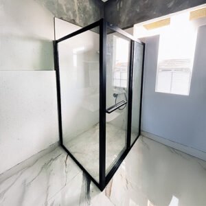 Kaca Shower Kamar Mandi, partisi kaca kamar mandi