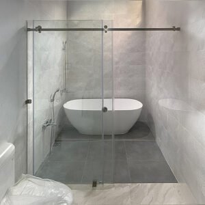 pintu kaca geser