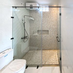 PINTU KACA KAMAR MANDI MINIMALIS