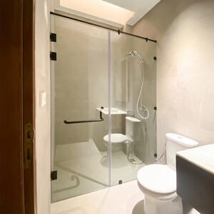 PINTU KACA KAMAR MANDI MINIMALIS