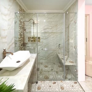 PINTU KACA KAMAR MANDI MINIMALIS