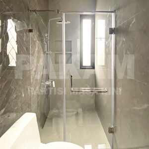 PINTU KACA KAMAR MANDI MINIMALIS