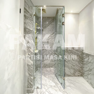 SHOWER GLASS KAMAR MANDI