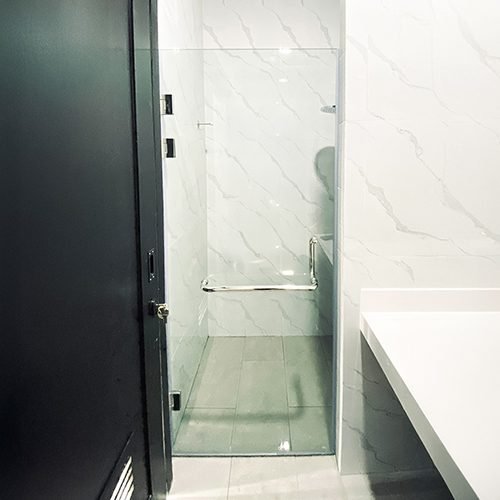 Kaca Shower Tempered, partisi kaca kamar mandi