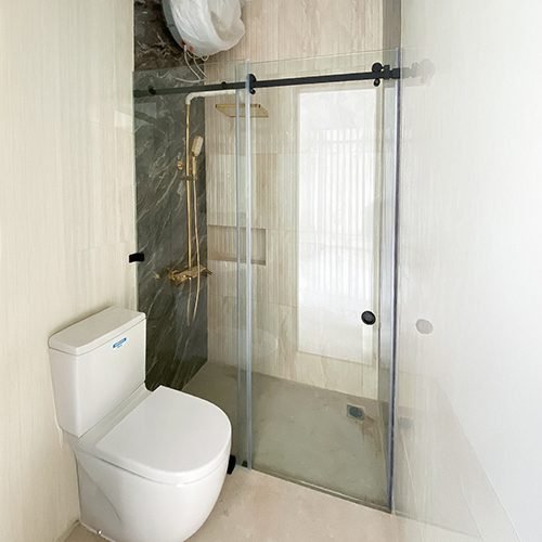 Pintu Sliding Kamar Mandi, partisi kaca kamar mandi