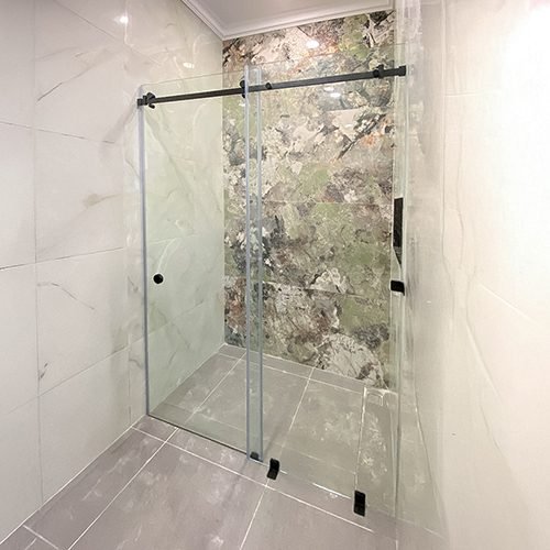 Pintu Sliding Kamar Mandi, partisi kaca kamar mandi