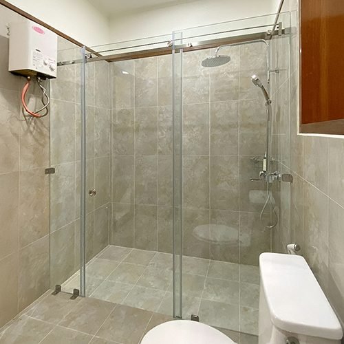 SLIDING DOOR KAMAR MANDI, partisi kaca kamar mandi