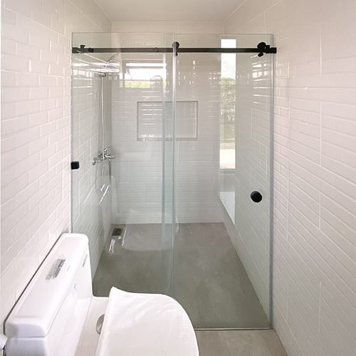 SLIDING DOOR KAMAR MANDI MINIMALIS