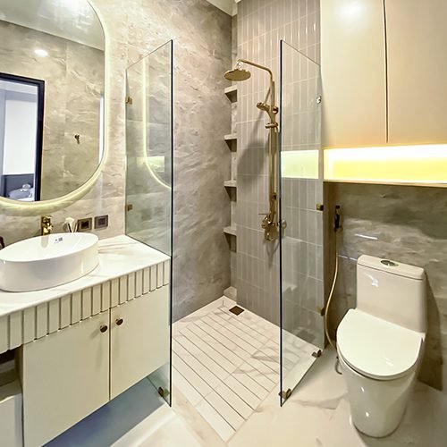 Partisi Kaca Kamar Mandi