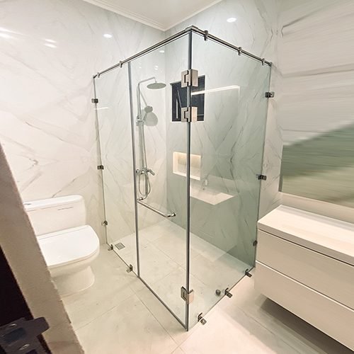 Partisi Kamar Mandi Kaca, partisi kaca kamar mandi